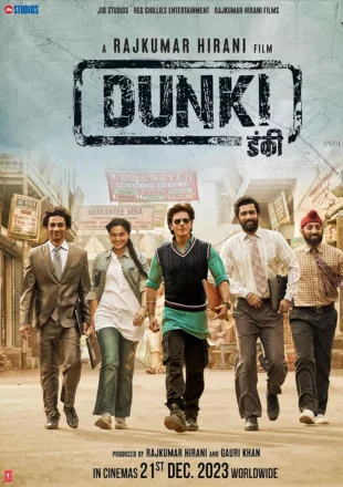 Dunki Full Movie Download In HD at worldfree4u