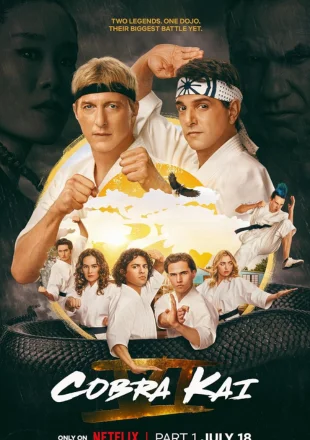 Cobra Kai (2024) Season 6 [Part 1] download in hindi